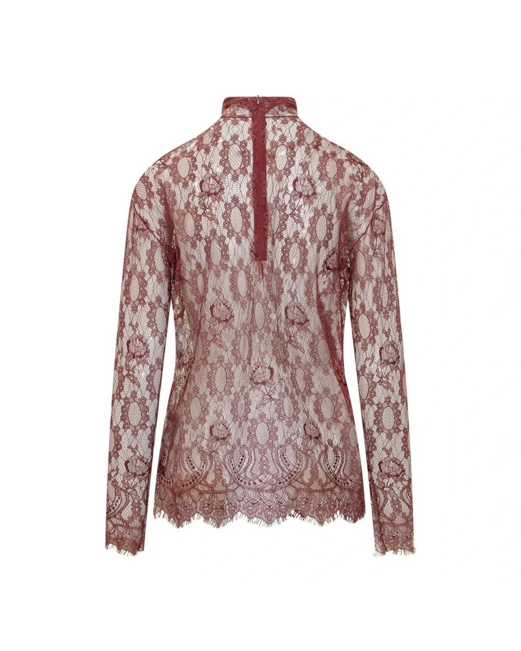 Dolce & Gabbana Purple Blouses
