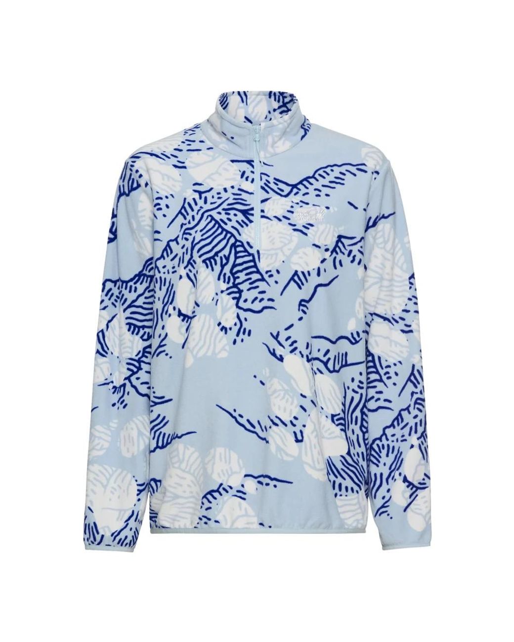 Fleece Jackets Jack Wolfskin de color Blue