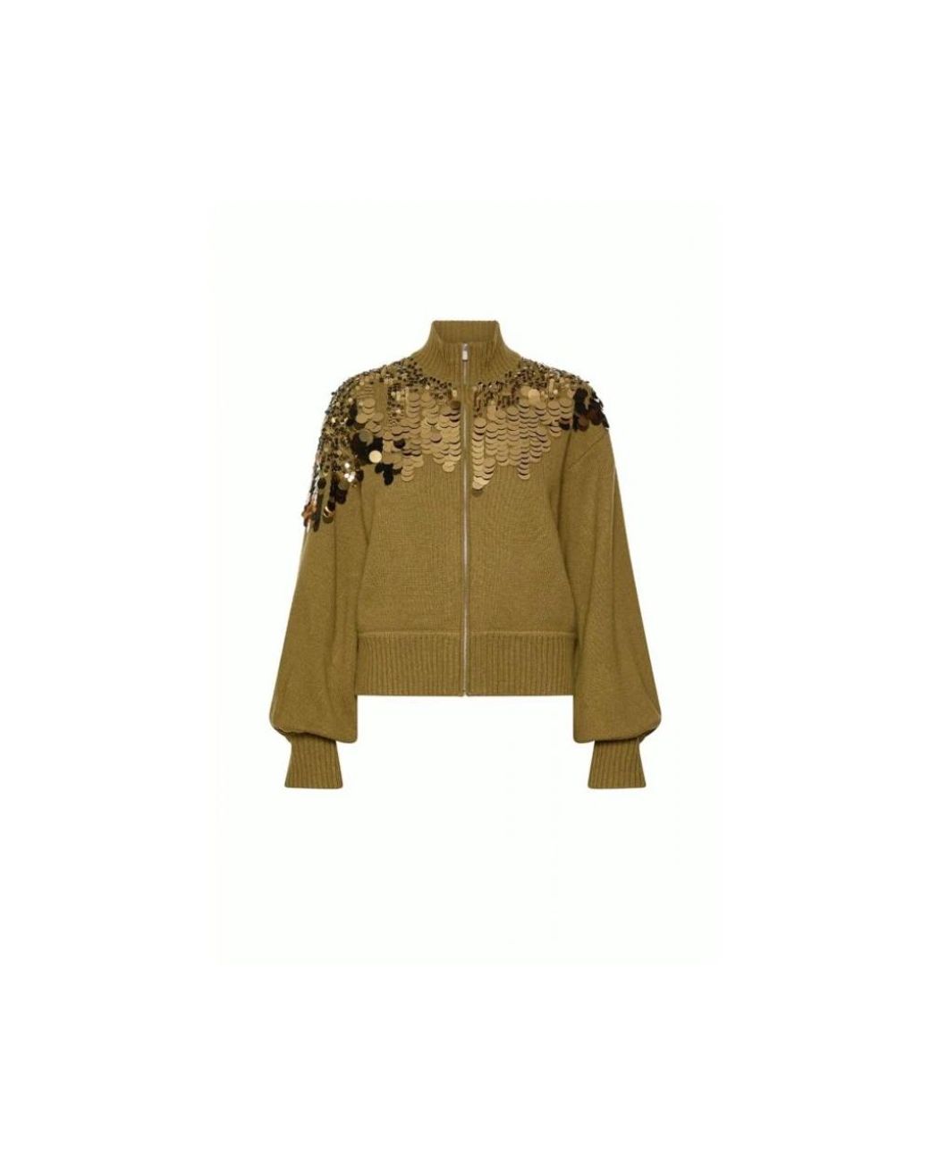 Marella Gebreid Vest in het Green