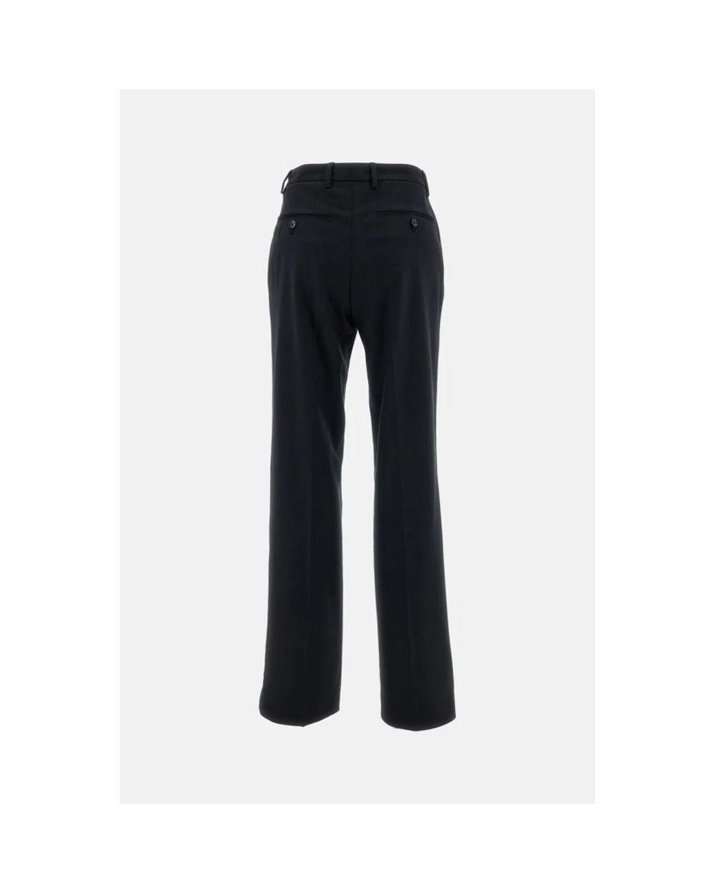 Cellar Door Black Straight Trousers