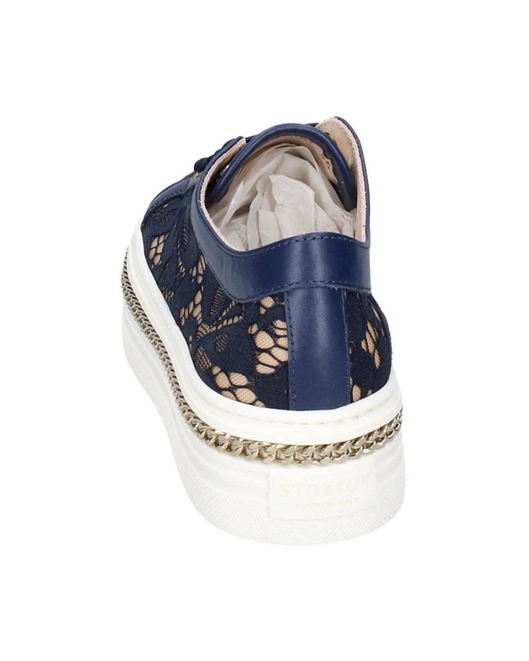 Stokton Blue Sneakers