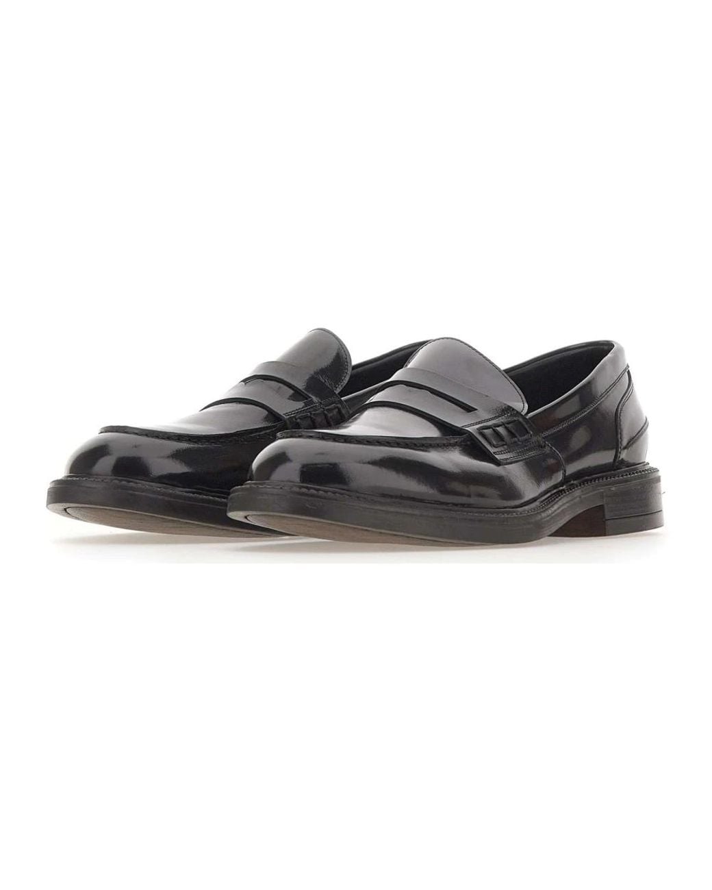 Alexander Hotto Black Loafers for men