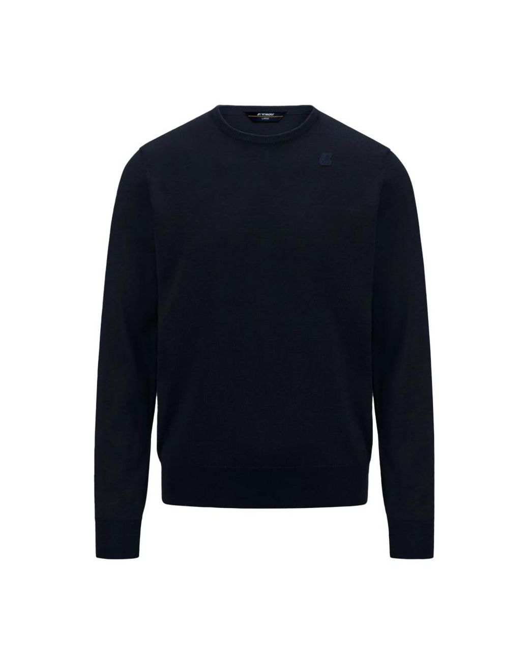 K-Way Blue Round-Neck Knitwear for men