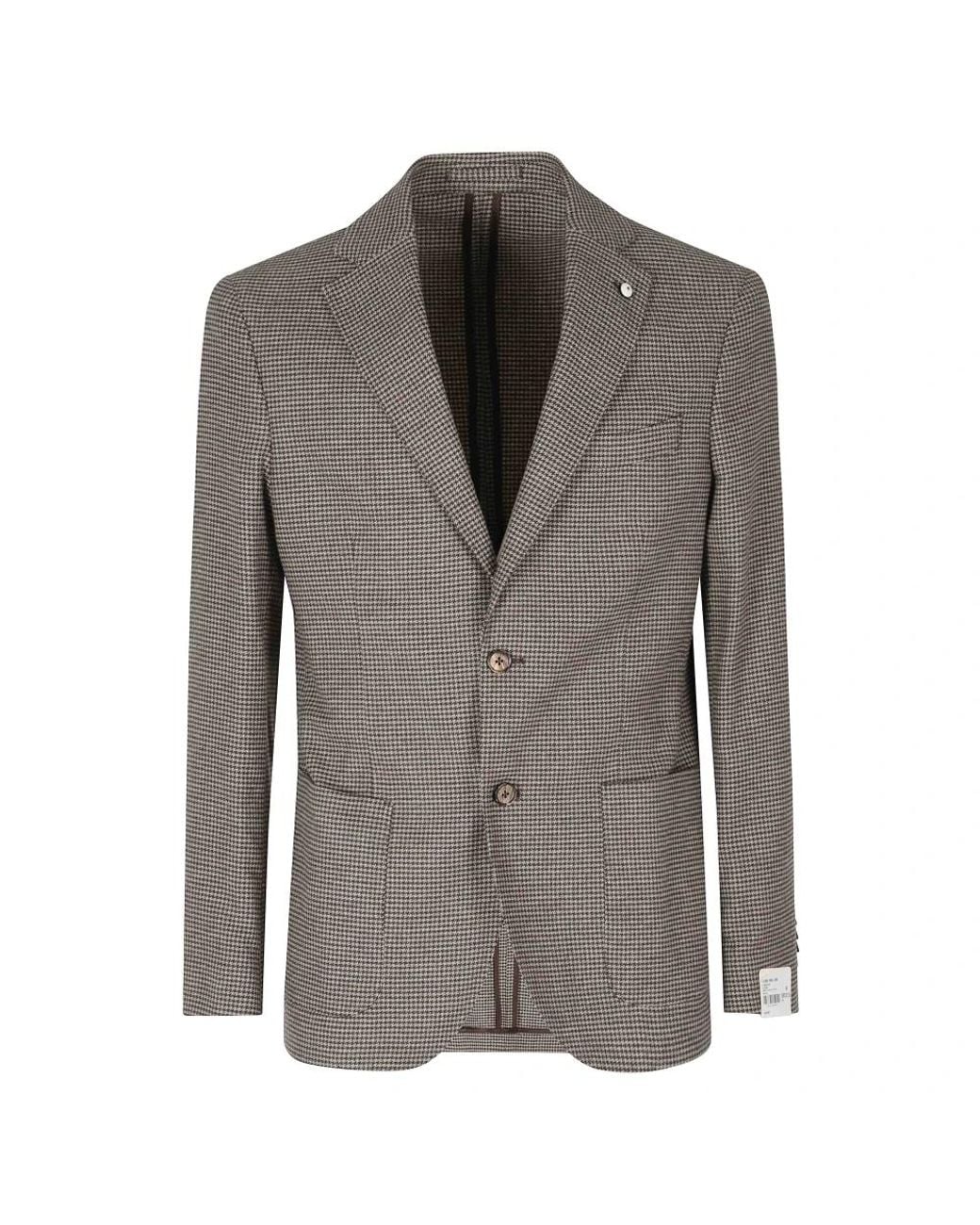 L.b.m. 1911 Gray Blazers for men