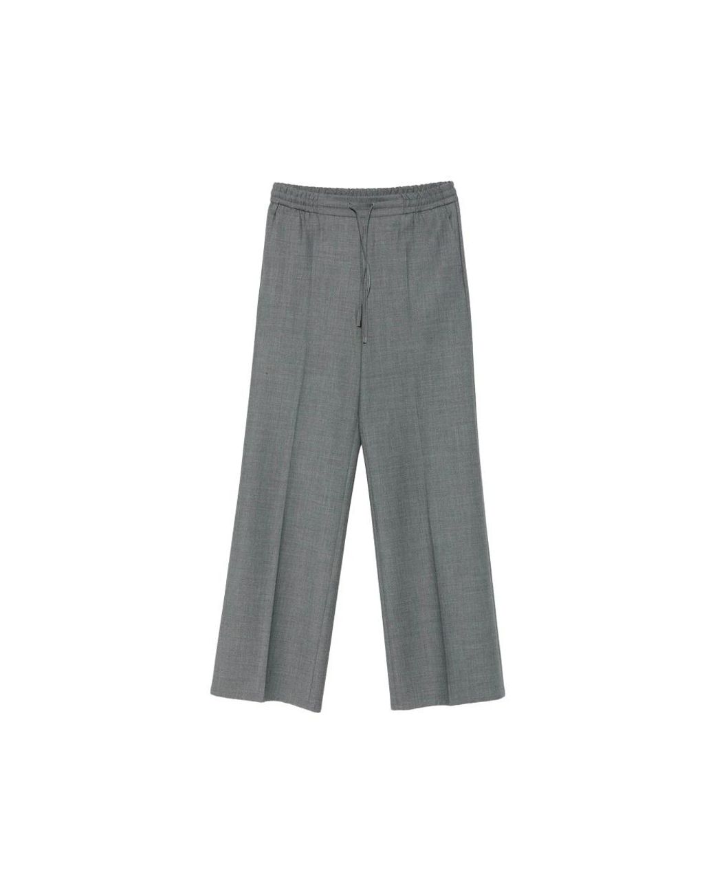 Berwich Gray Wide Trousers