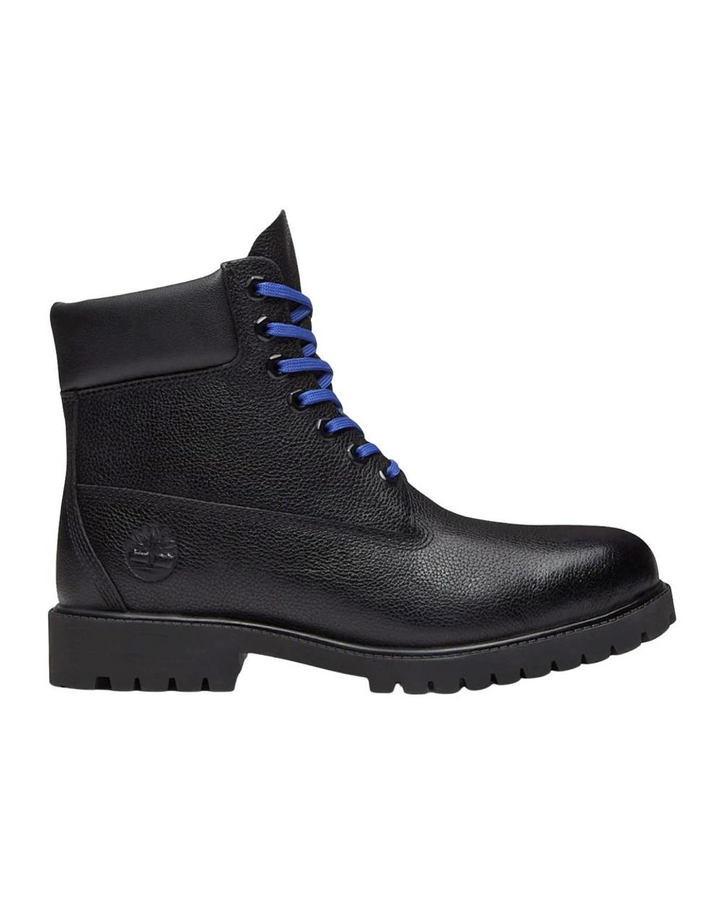 Timberland Black Lace-Up Boots for men