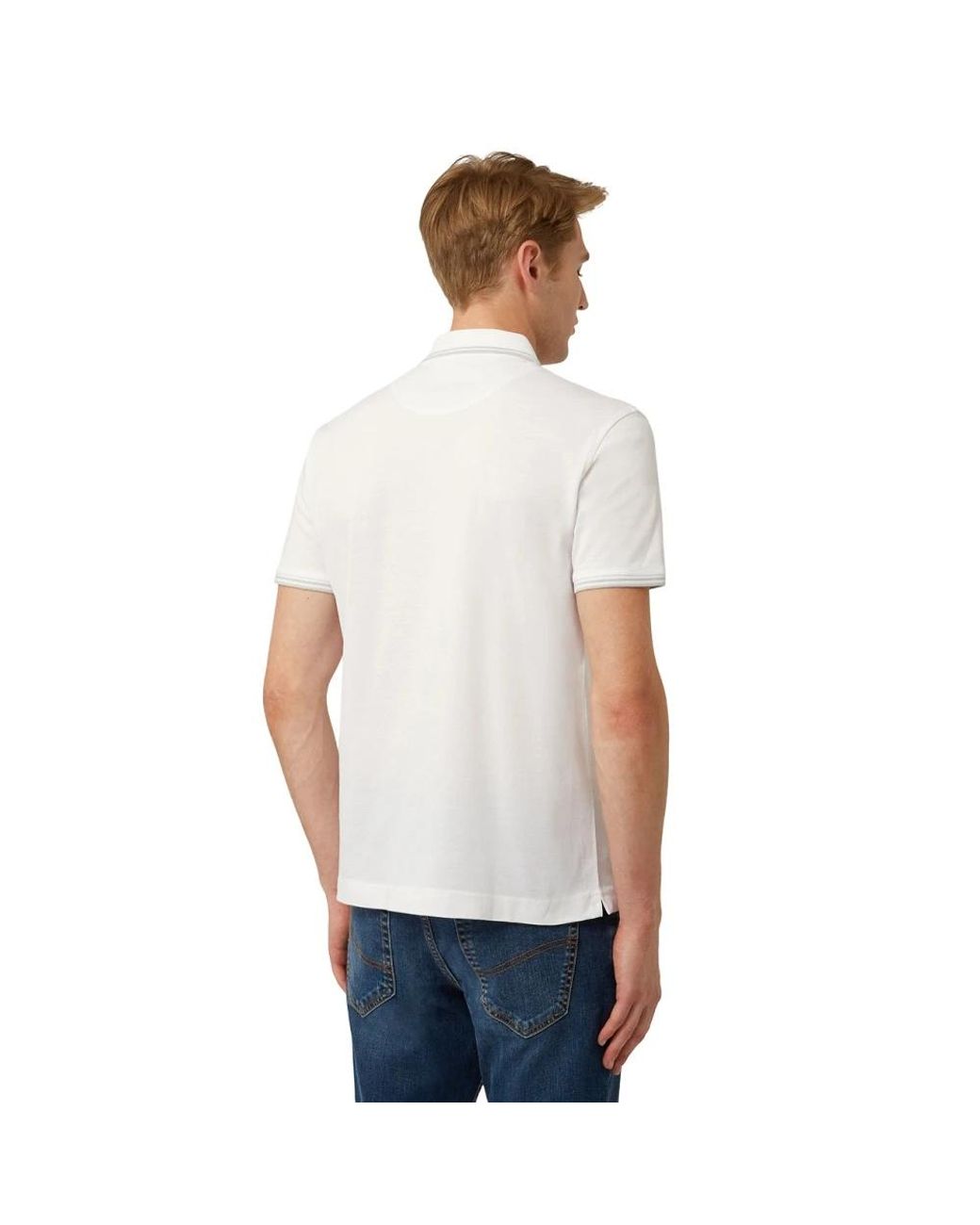 Harmont & Blaine White Polo Shirts for men