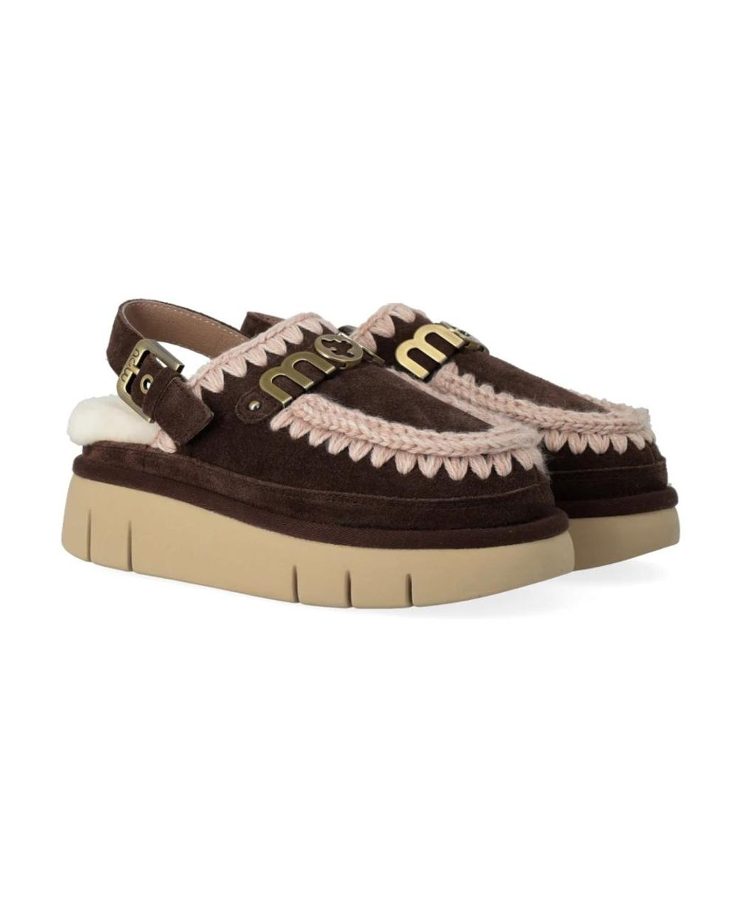 Clogs Mou en coloris Brown