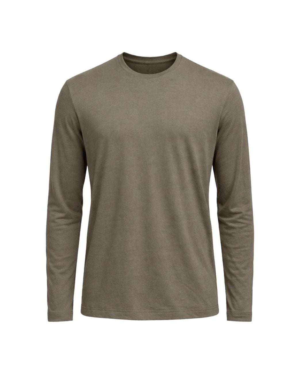 STEFAN BRANDT Green Long Sleeve T-Shirts for men