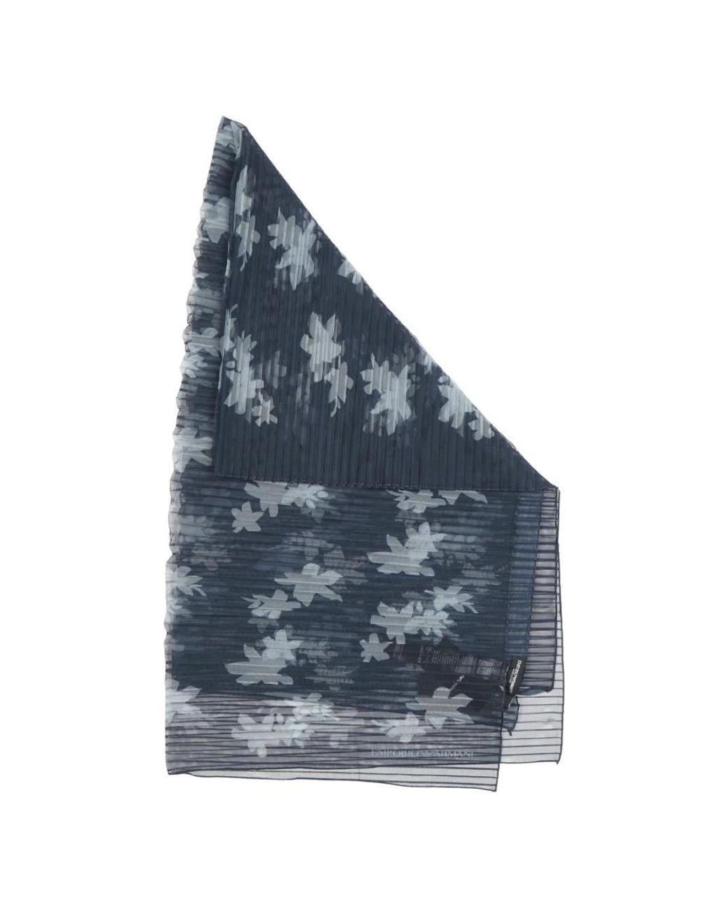 Emporio Armani Blue Scarves