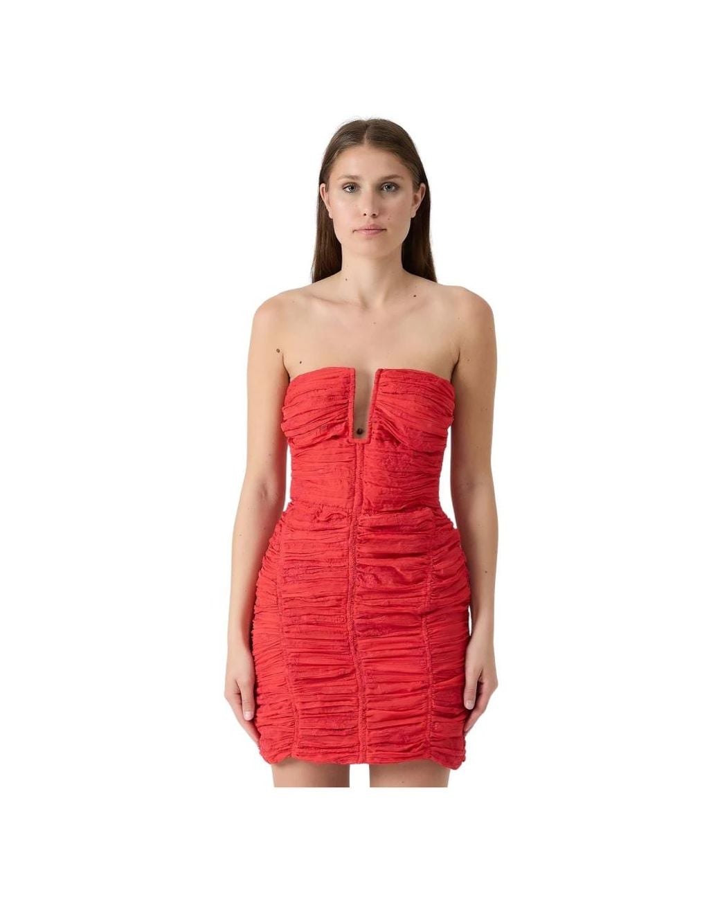 Sabina Musayev Red Short Dresses