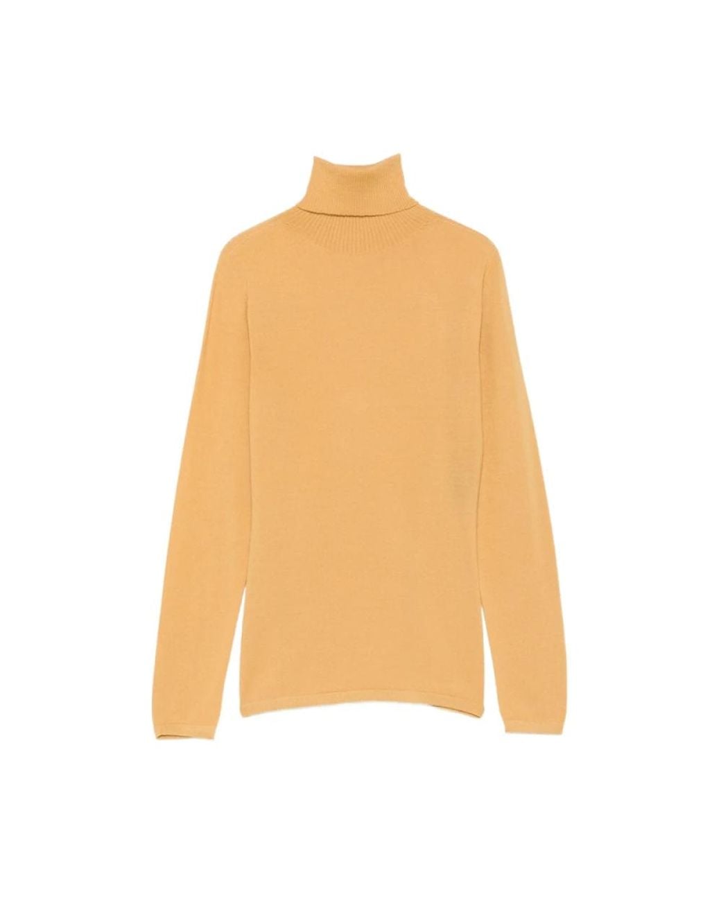 D.exterior Orange Turtlenecks