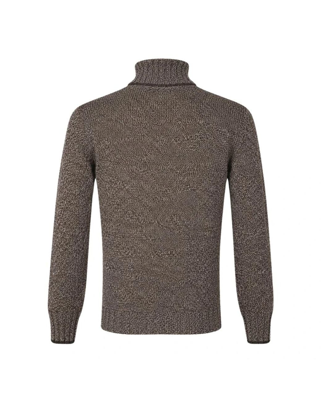 Gran Sasso Gray Turtlenecks for men