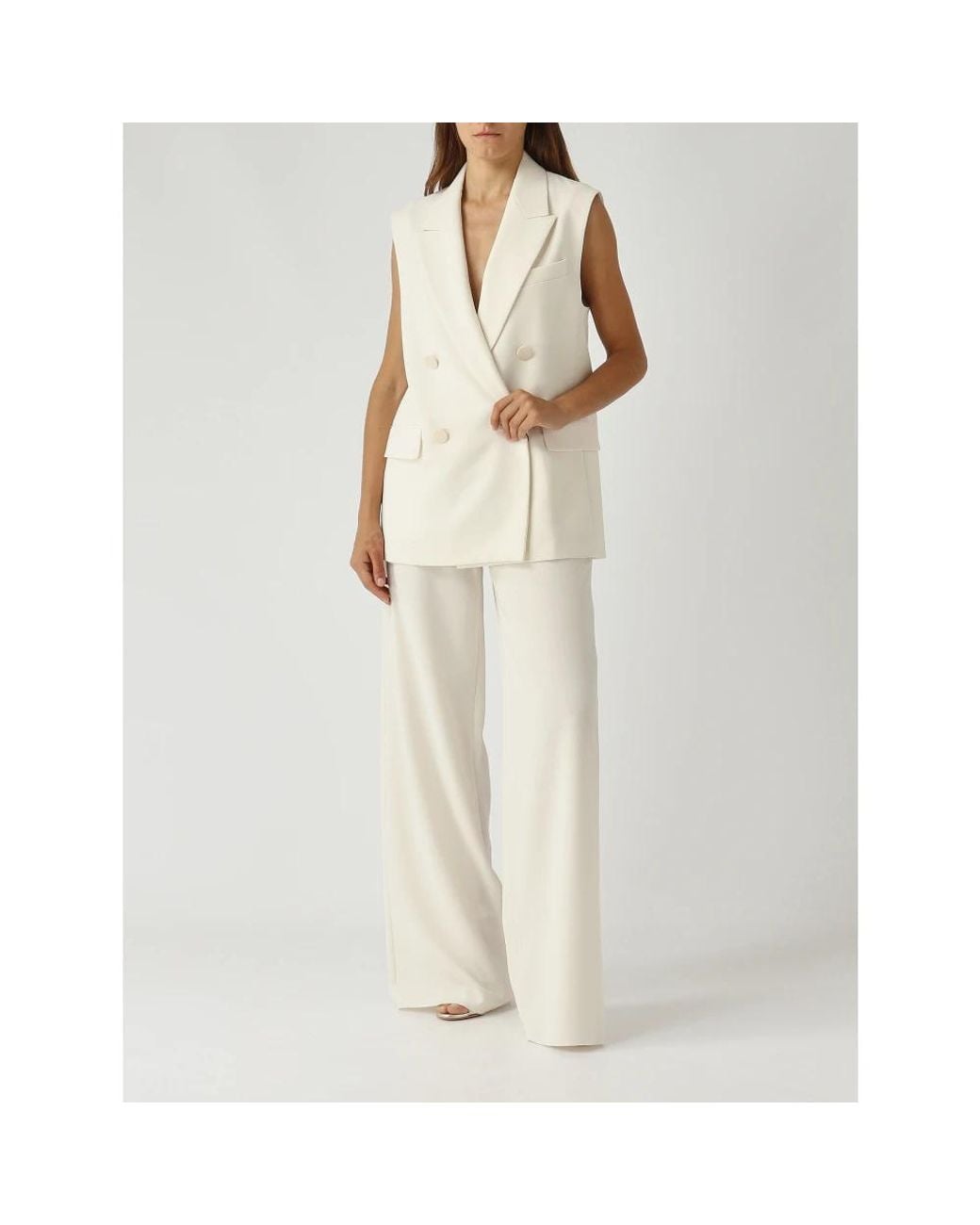 Max Mara Natural Wide Trousers