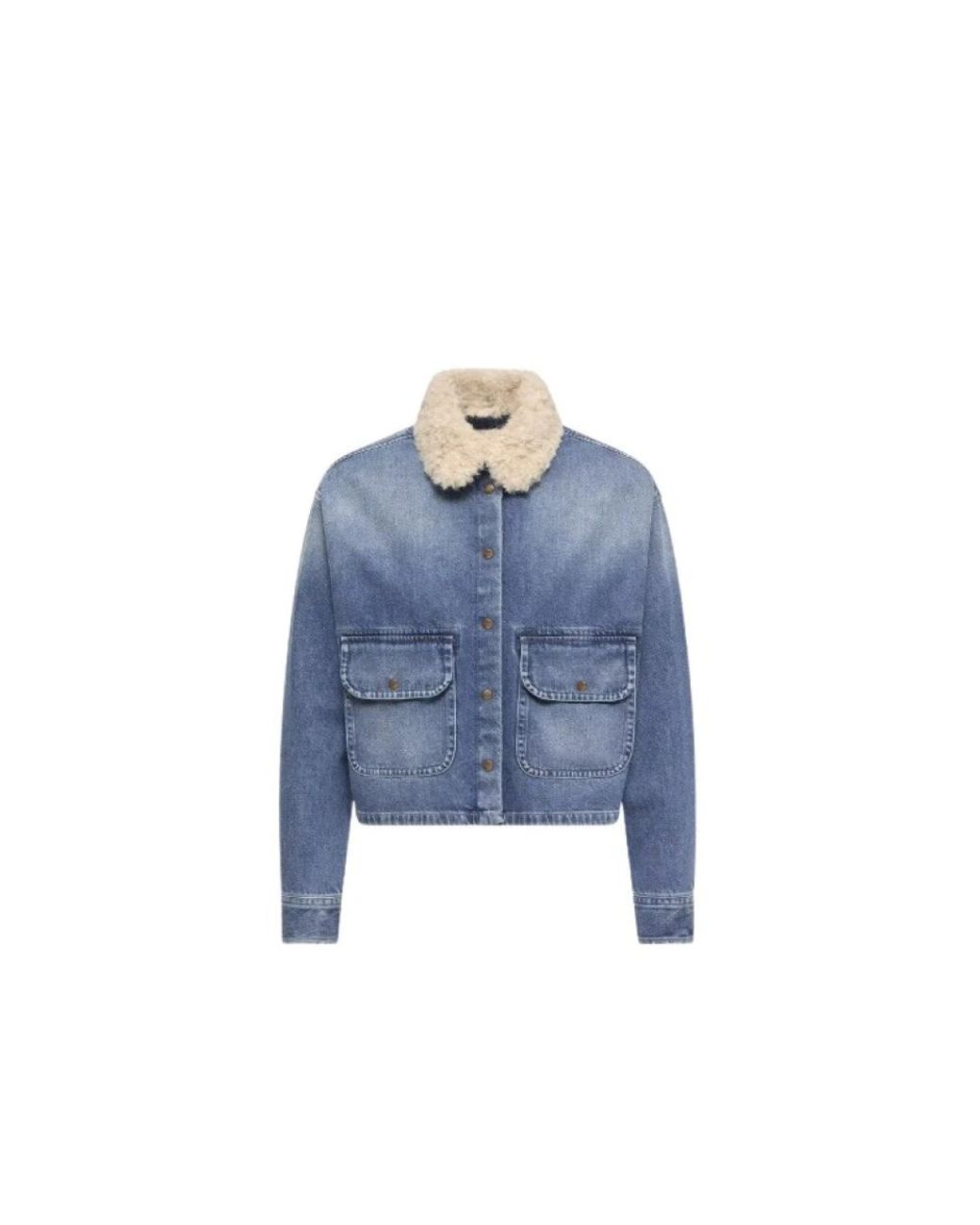 Moncler Blue Denim Jackets