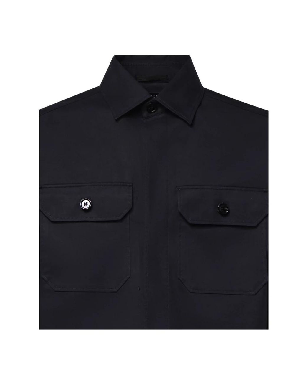 Zegna Blue Light Jackets for men
