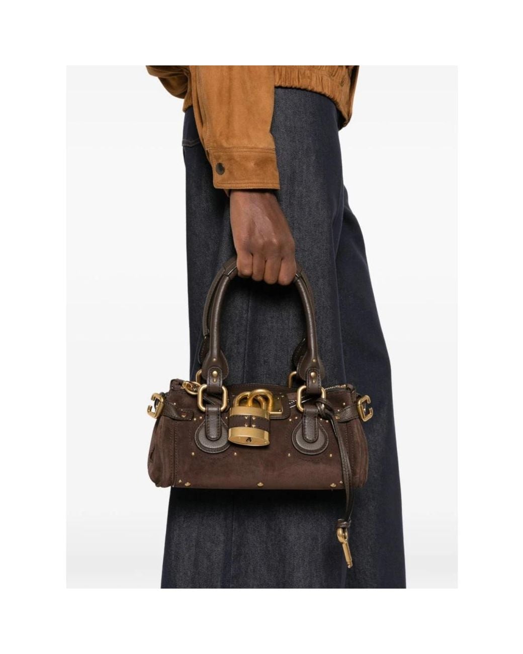 Handbags Chloé de color Black
