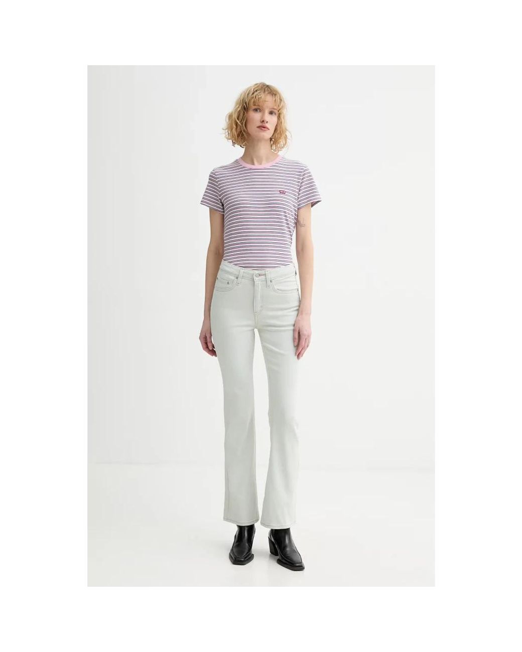 Flared Jeans Levi's de color Gray