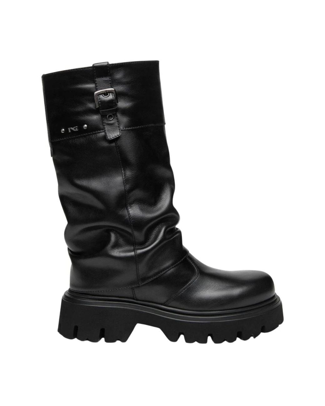Nero Giardini Black High Boots