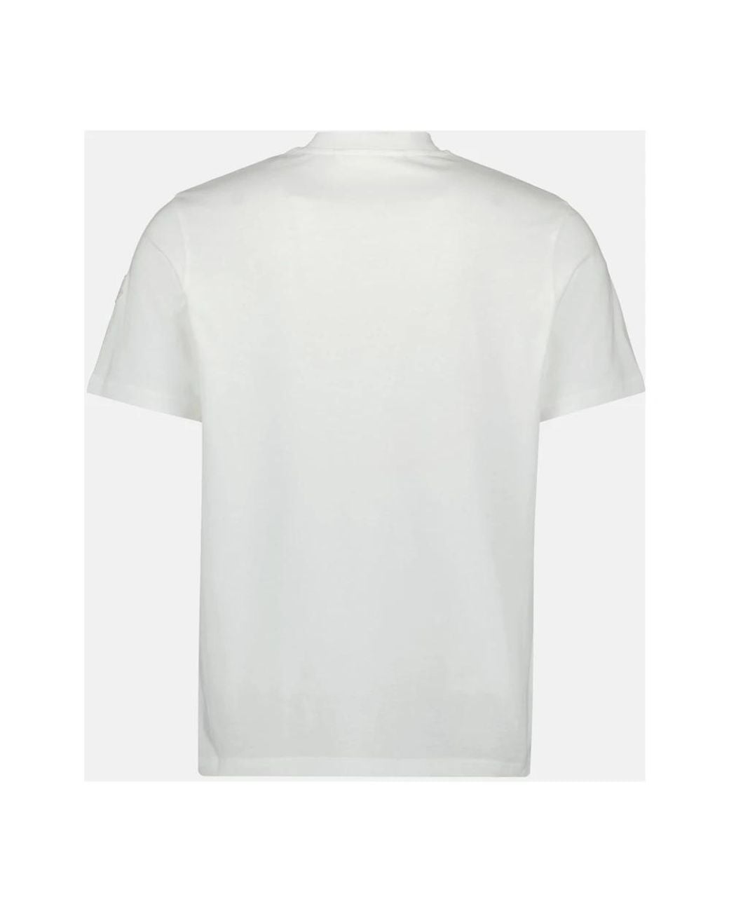 Moncler White T-Shirts for men