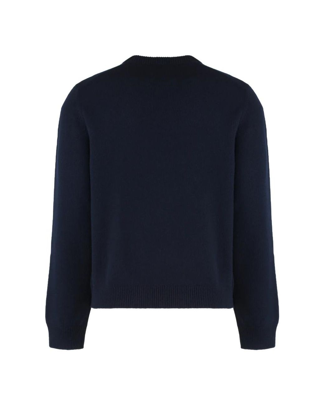 Gucci Blue Round-Neck Knitwear for men