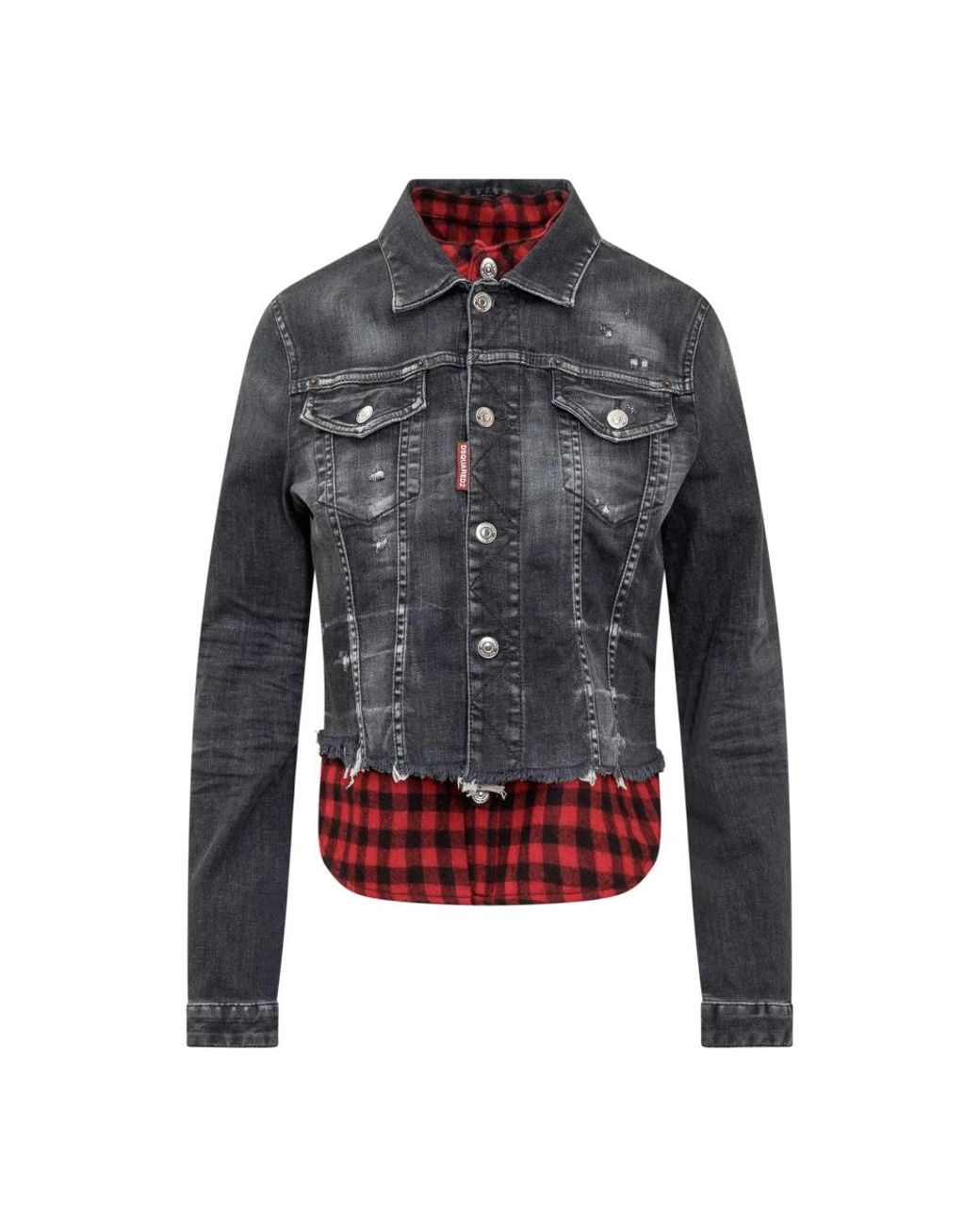 DSquared² Gray Denim Jackets