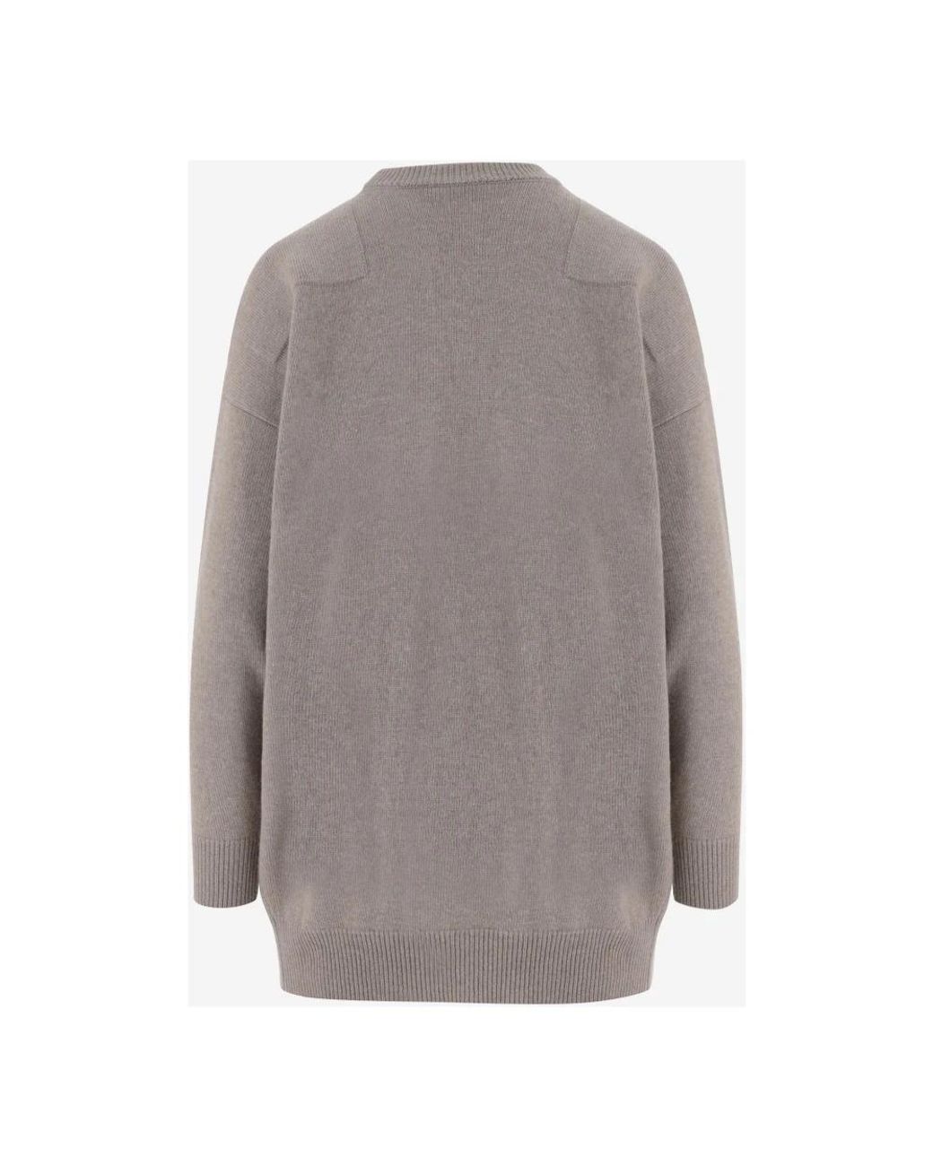 Jil Sander Gray Pullover