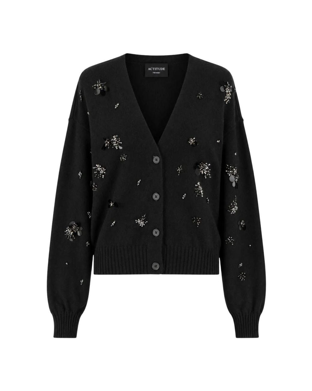 Cardigans Twinset de color Black