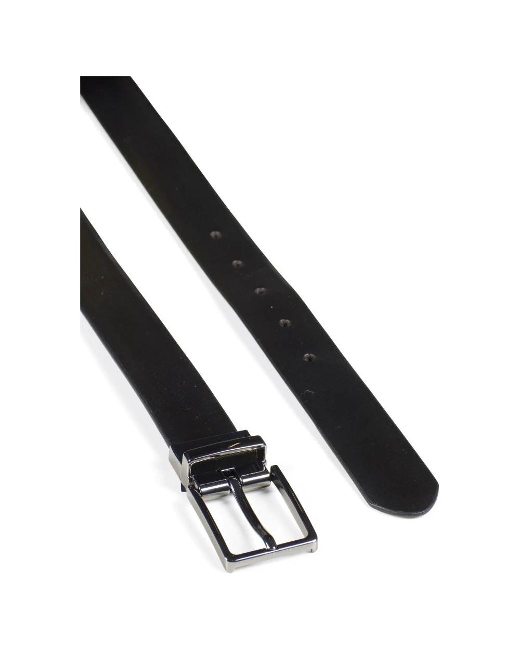 Howard London Accessoires ,Zwart ,Leer Harold Reversible Riem in het Black voor heren