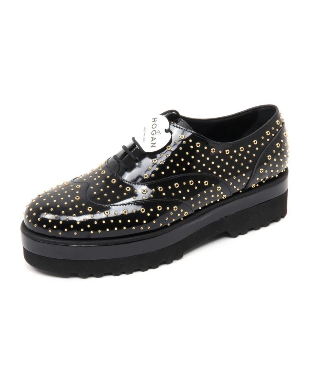 Hogan Black Laced Shoes
