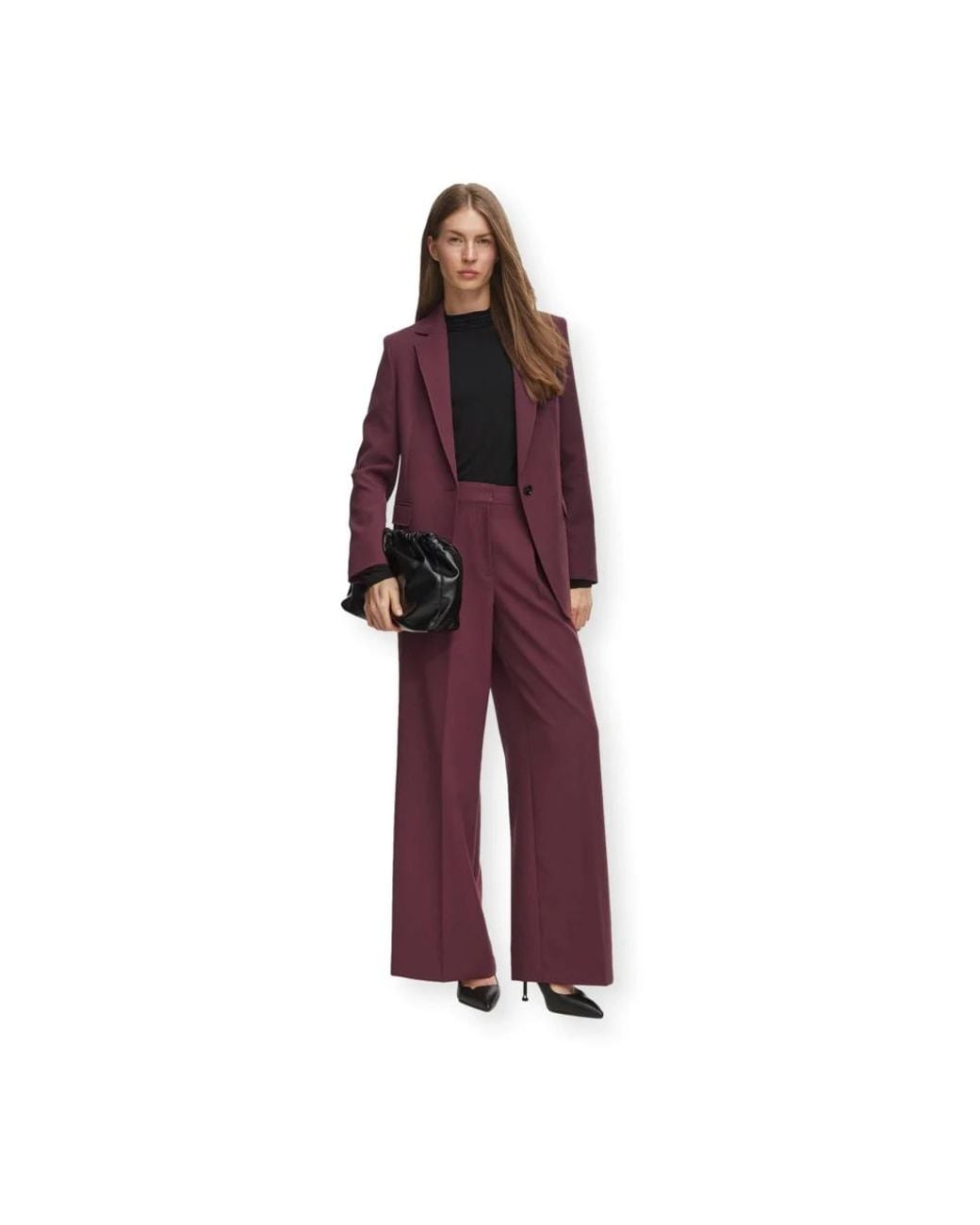 Blazers Boss de color Purple