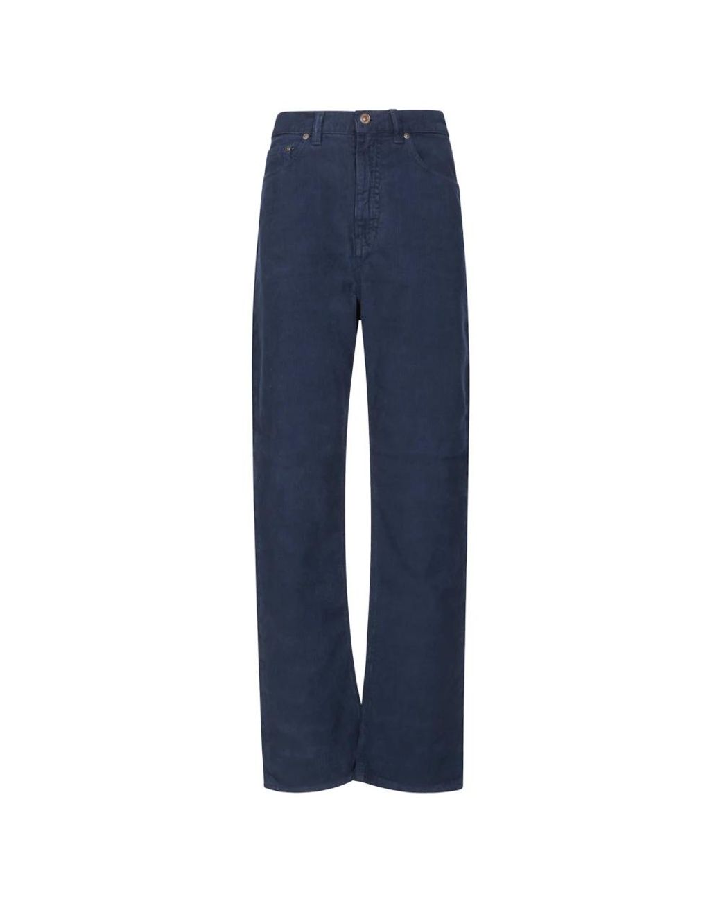Victoria Beckham Blue Straight Fit Jeans