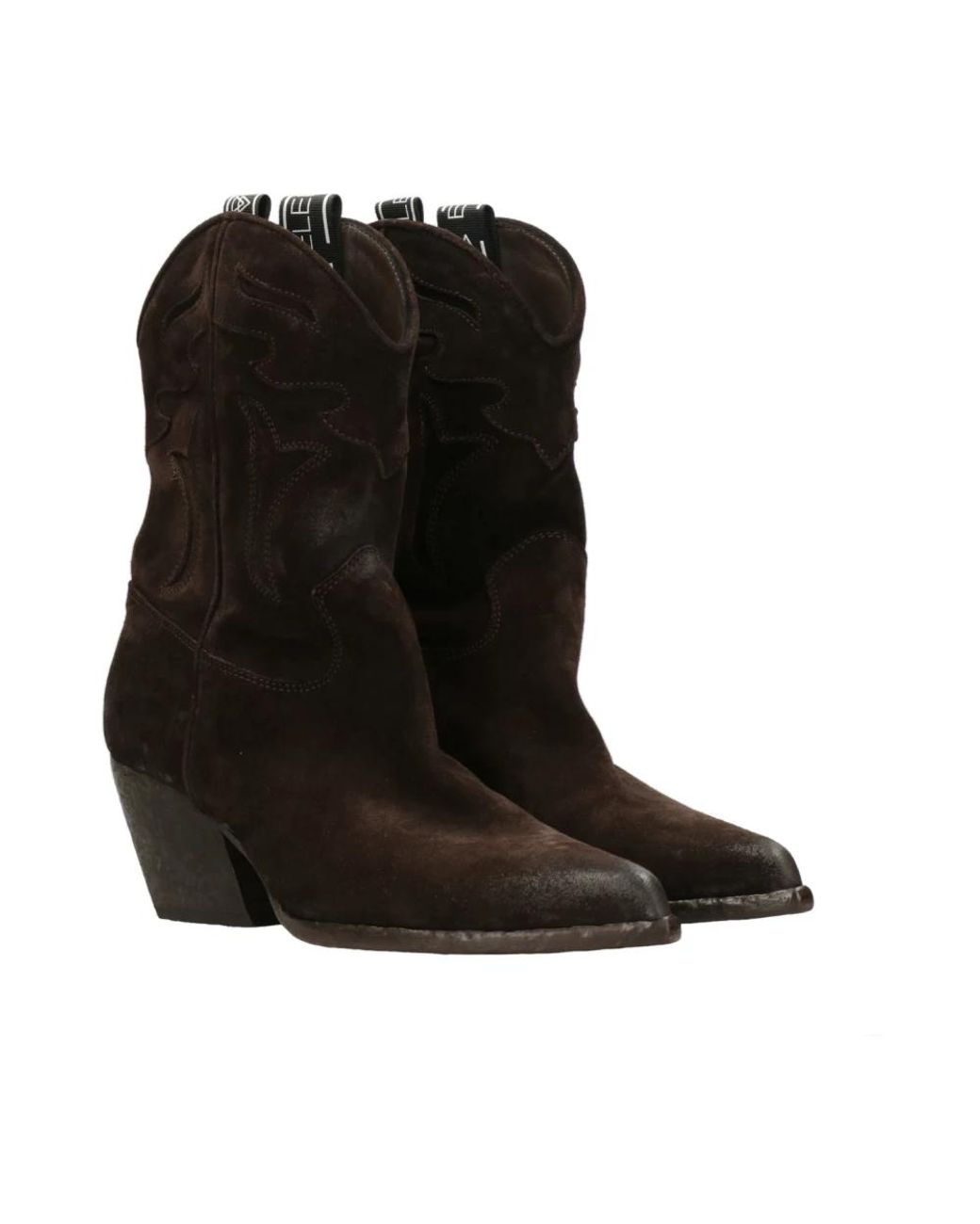 Elena Iachi Black Texan Mud Boot