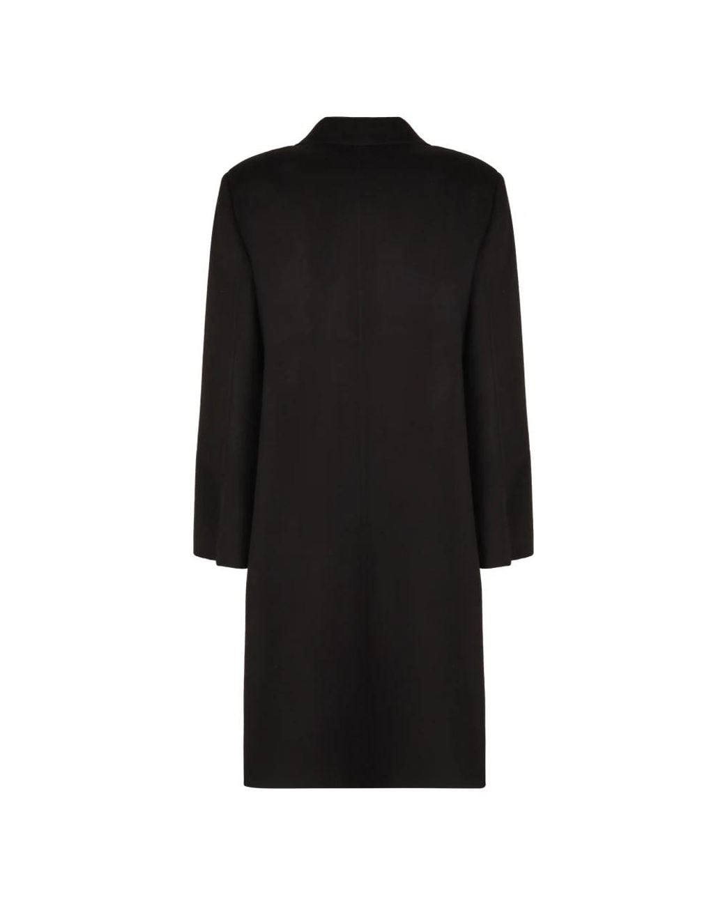 Double-Breasted Coats Fendi de color Black