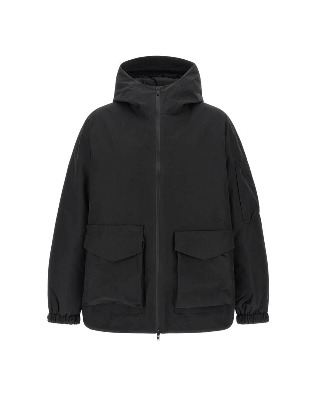 Y-3 Black Winter Jackets for men