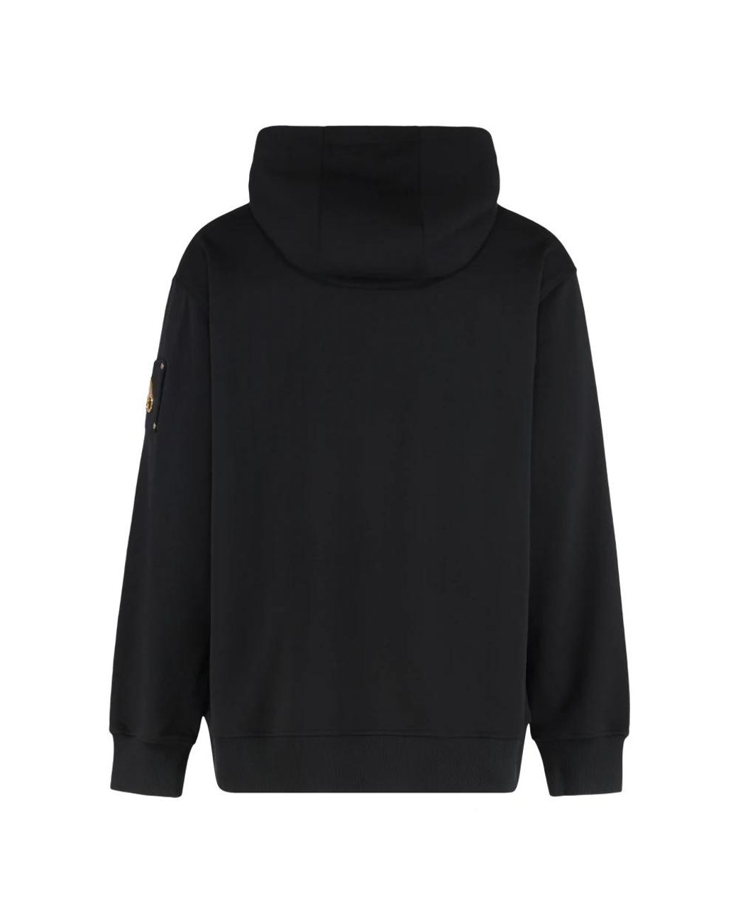 Moose Knuckles Black Hoodies for men