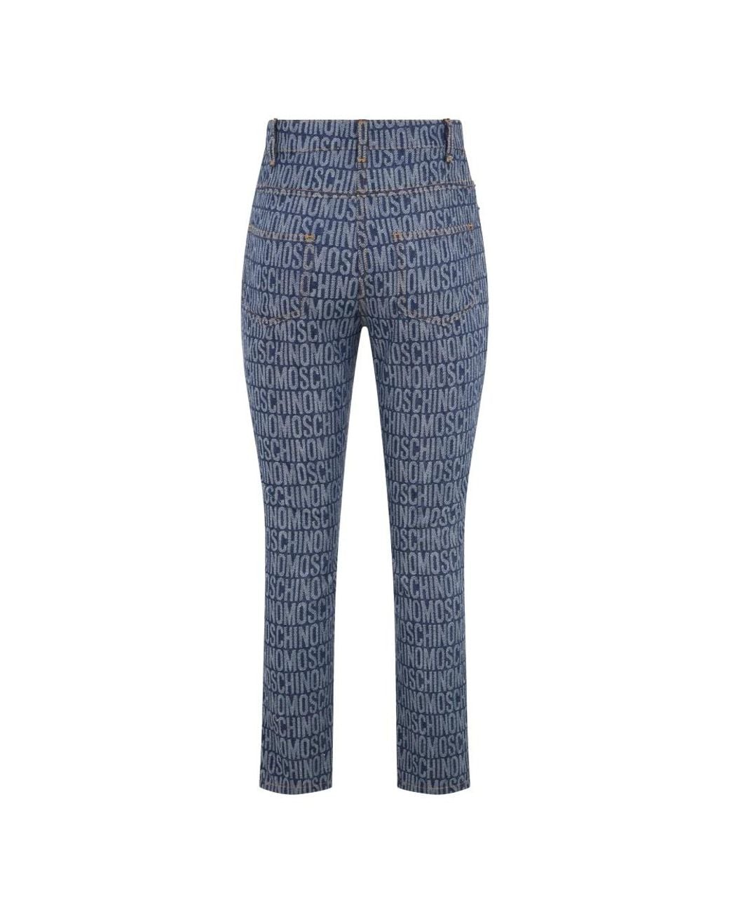 Moschino Blue Slim Fit Jeans