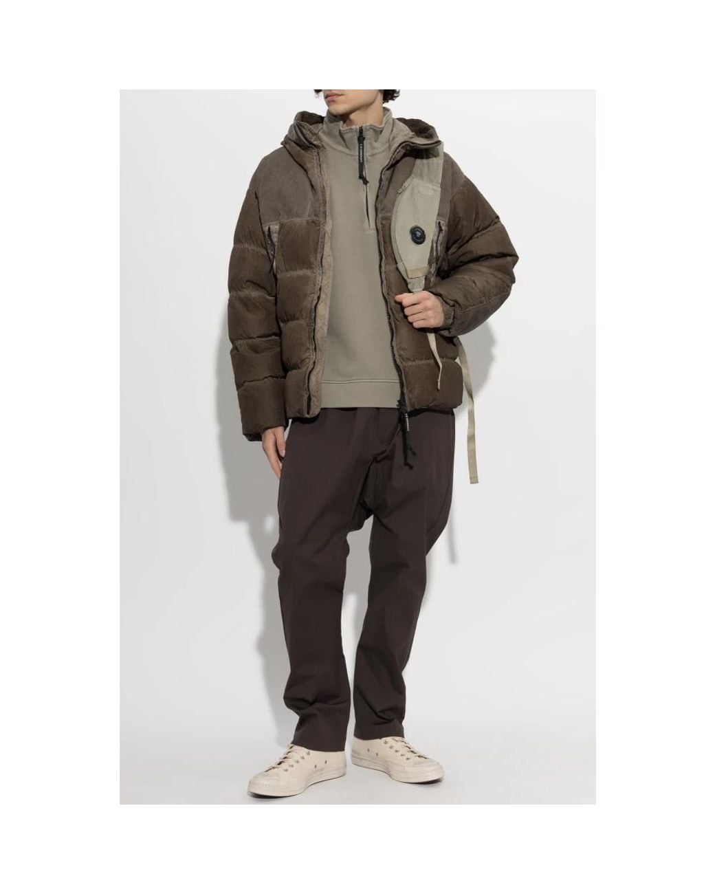 C P Company Green Down Jackets for men
