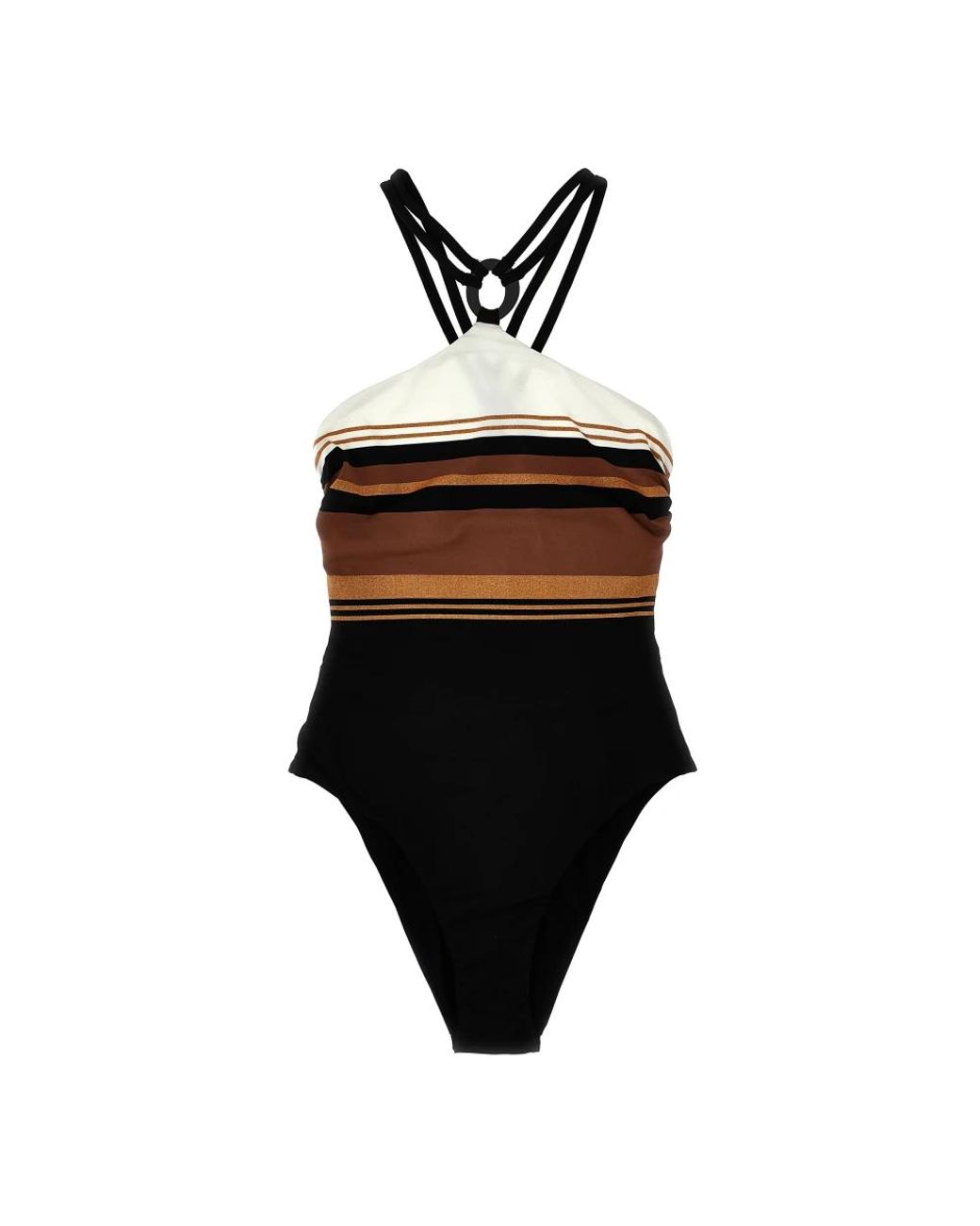 Max Mara Black Swimsuits