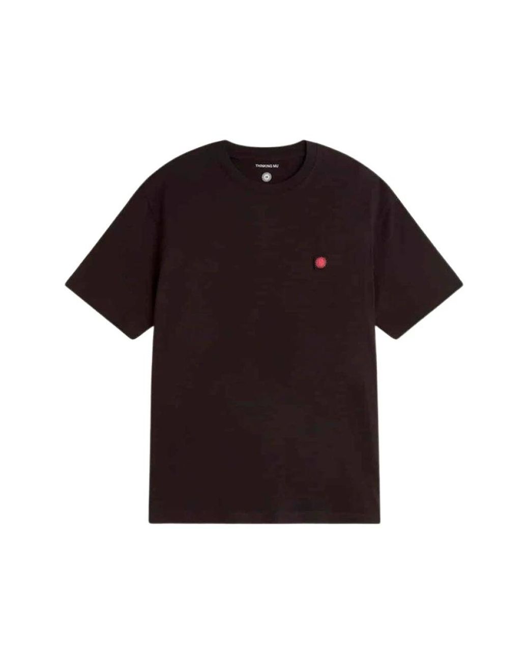Thinking Mu T-Shirt in het Black voor heren