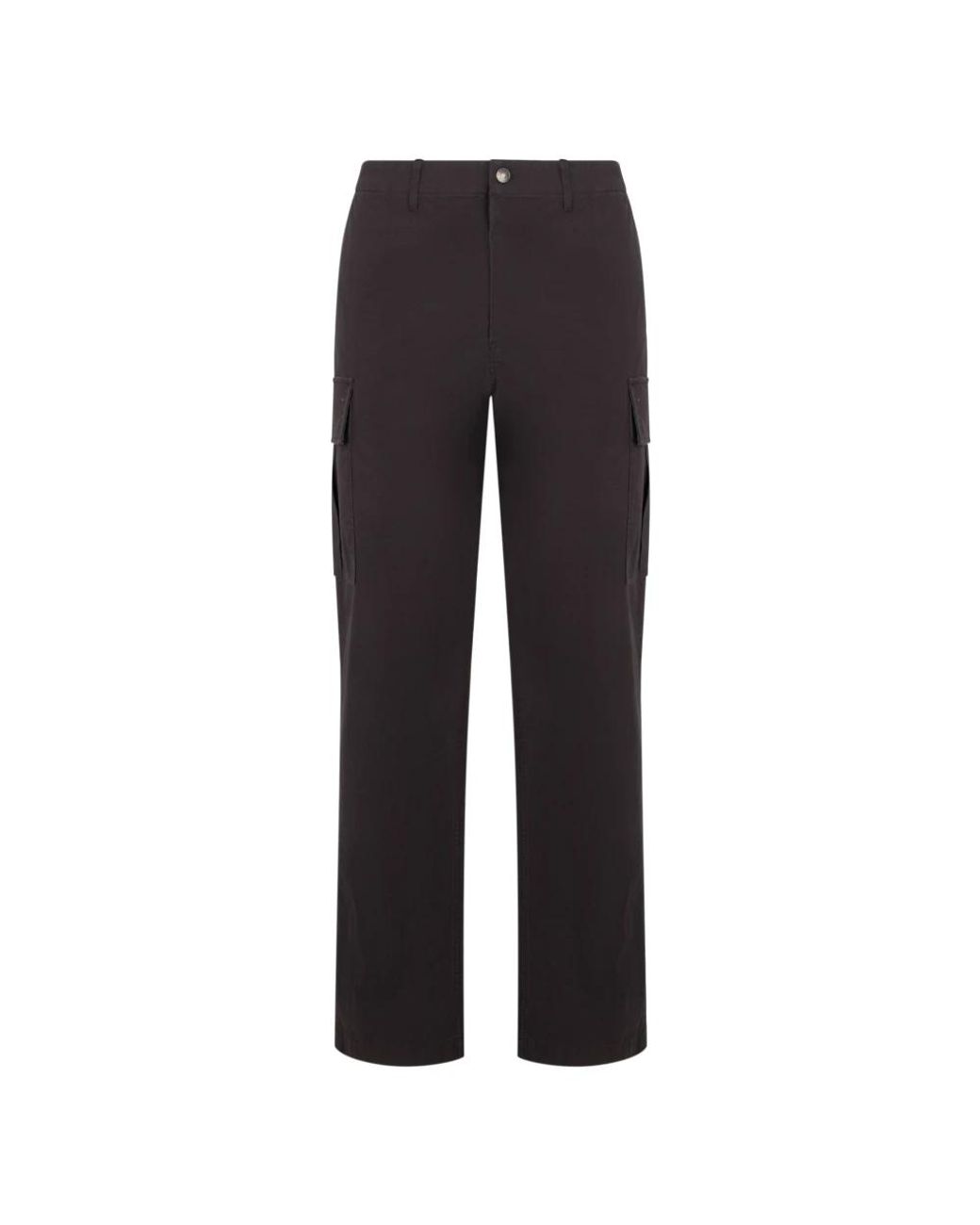 Burberry Blue Straight Trousers for men