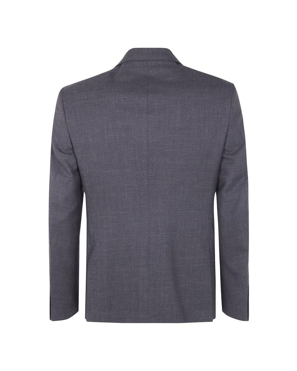 Zegna Blue Single Breasted Suits for men