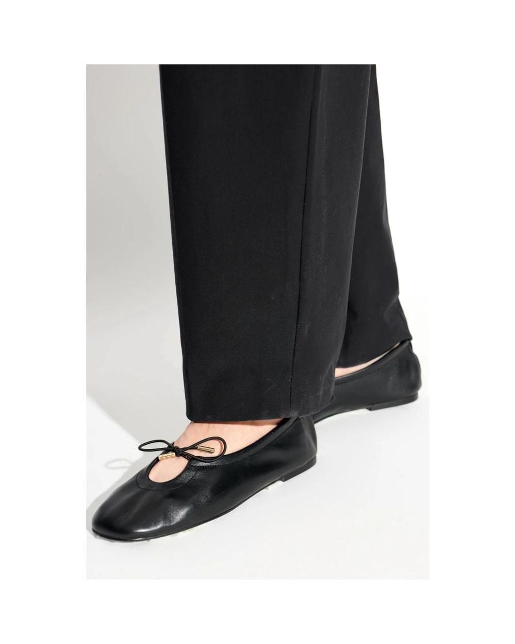 Alohas Black Ballerina Shoes