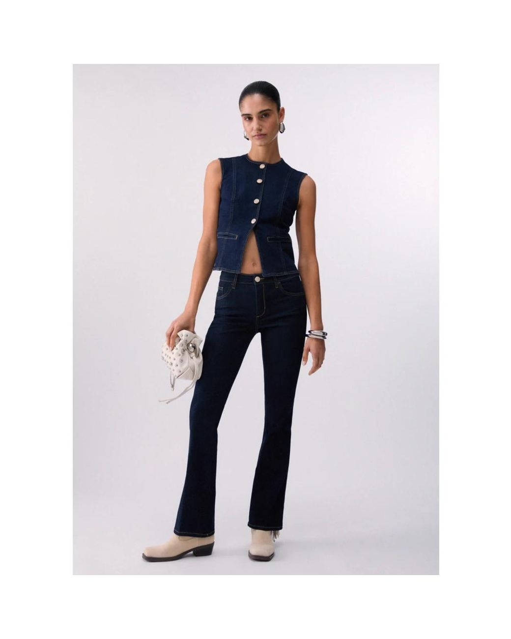 Liu Jo Blue Boot-Cut Jeans