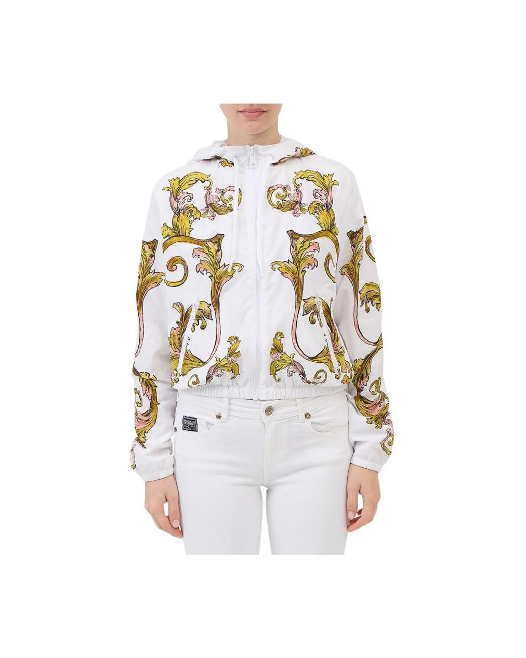 Versace Jeans Couture White Light Jackets