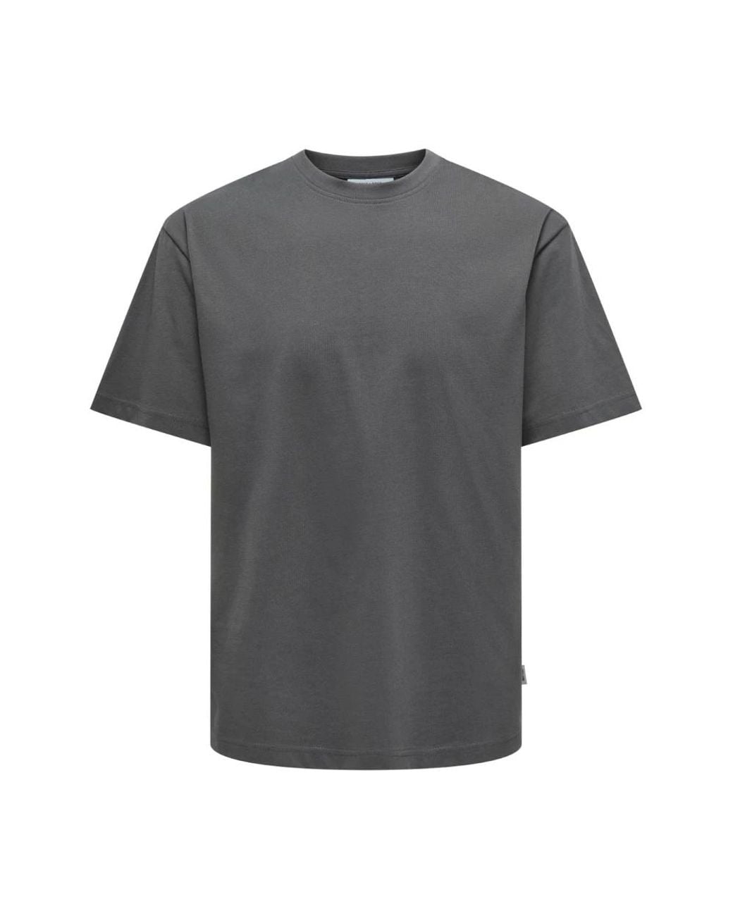 Only & Sons Onsfred Rlx Ss Tee Noos in het Gray voor heren