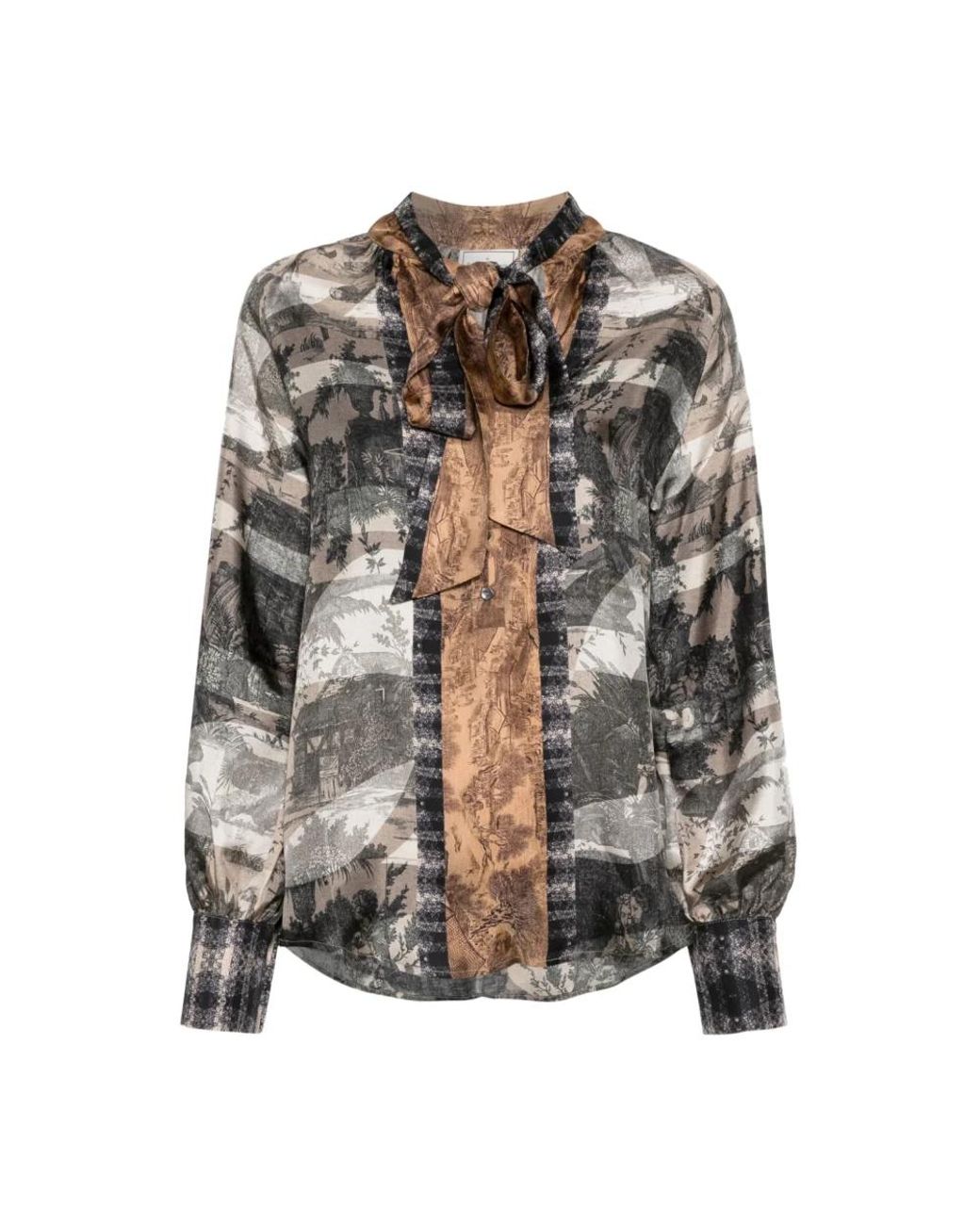 Pierre Louis Mascia Gray Shirts