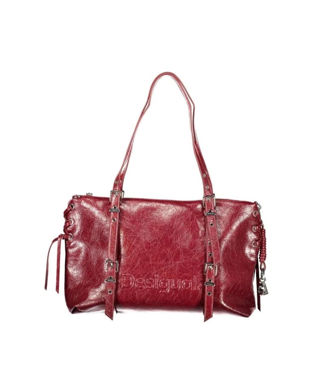 Desigual Red Shoulder Bags