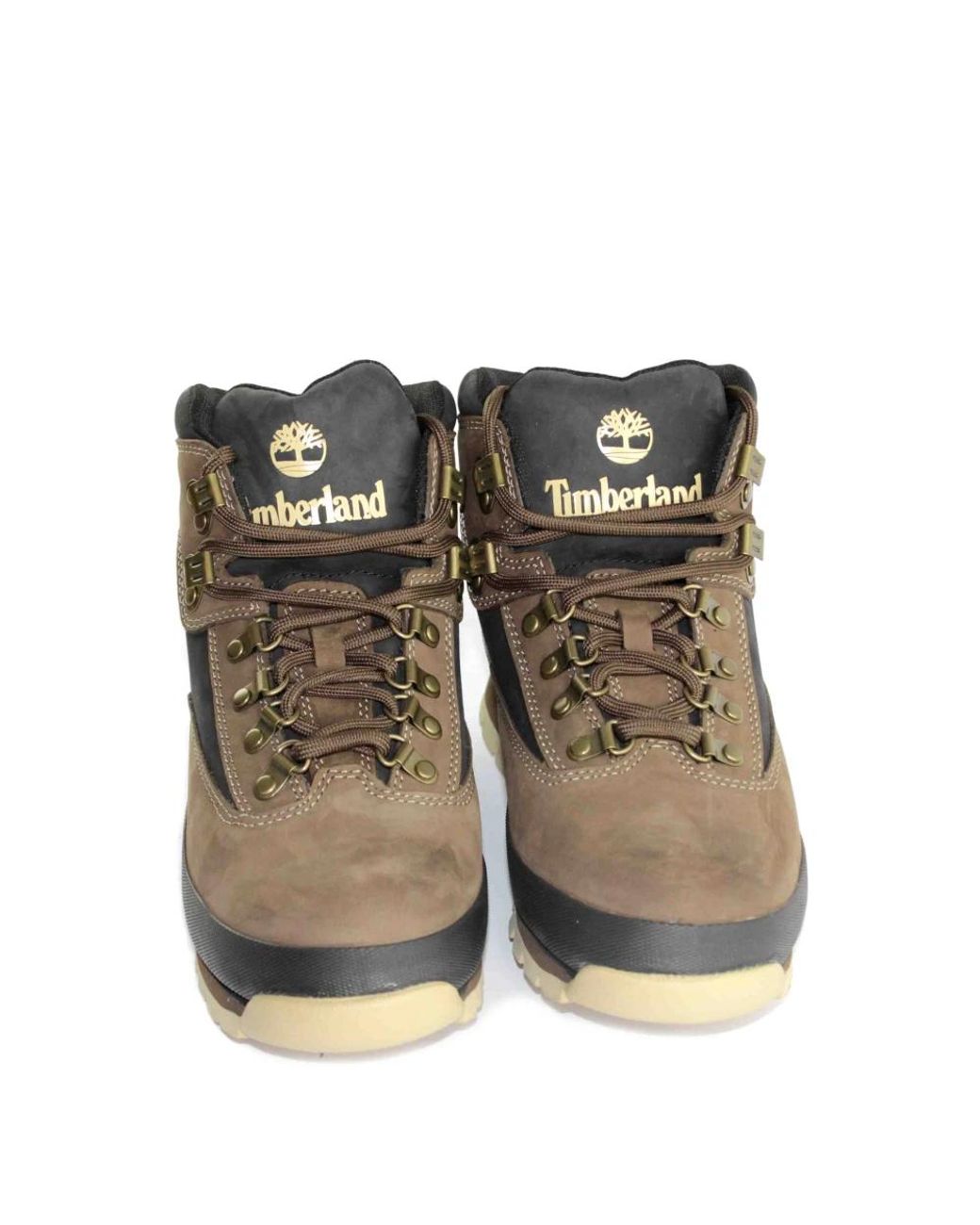 Timberland Gray Lace-Up Boots for men