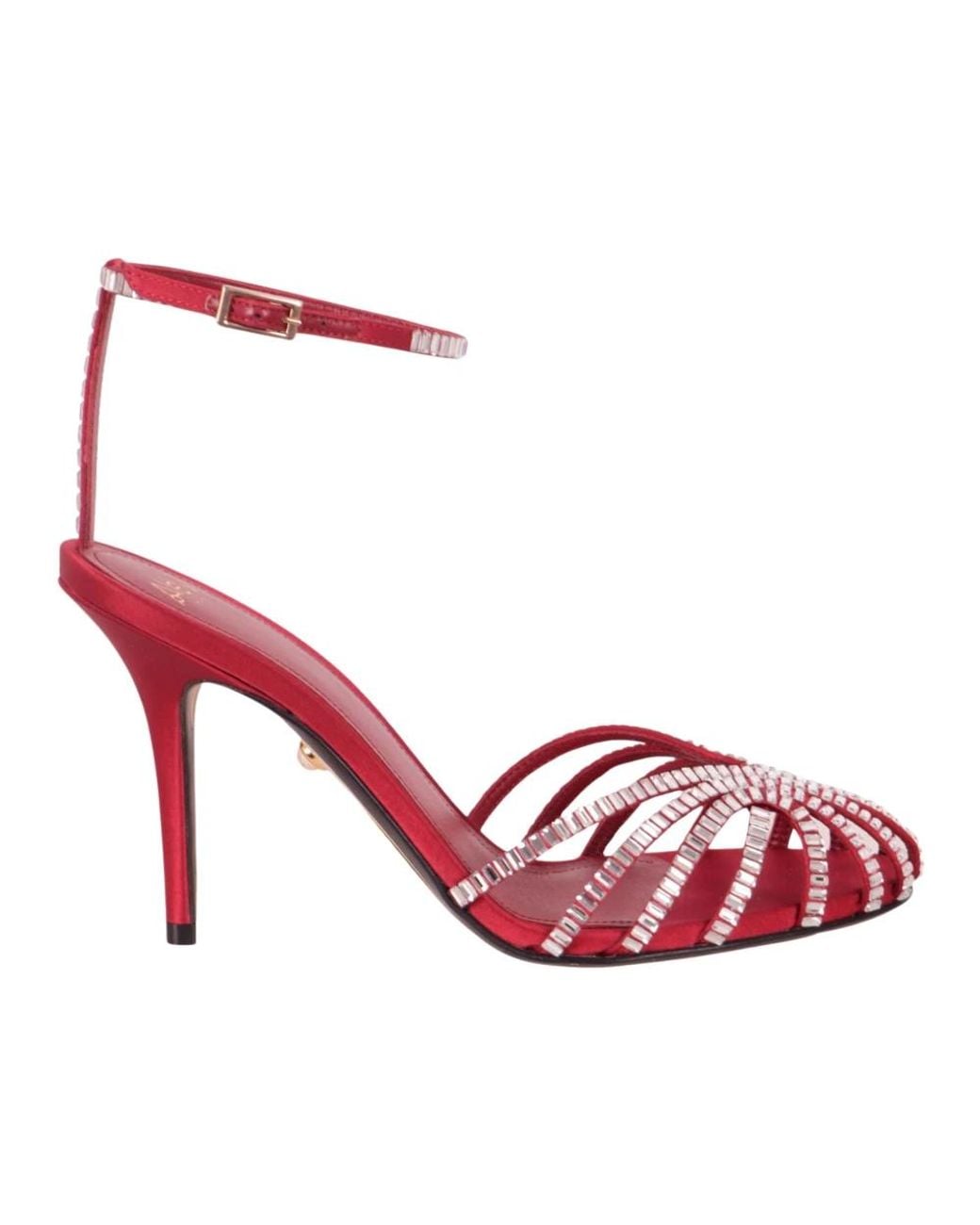 ALEVI Red High Heel Sandals